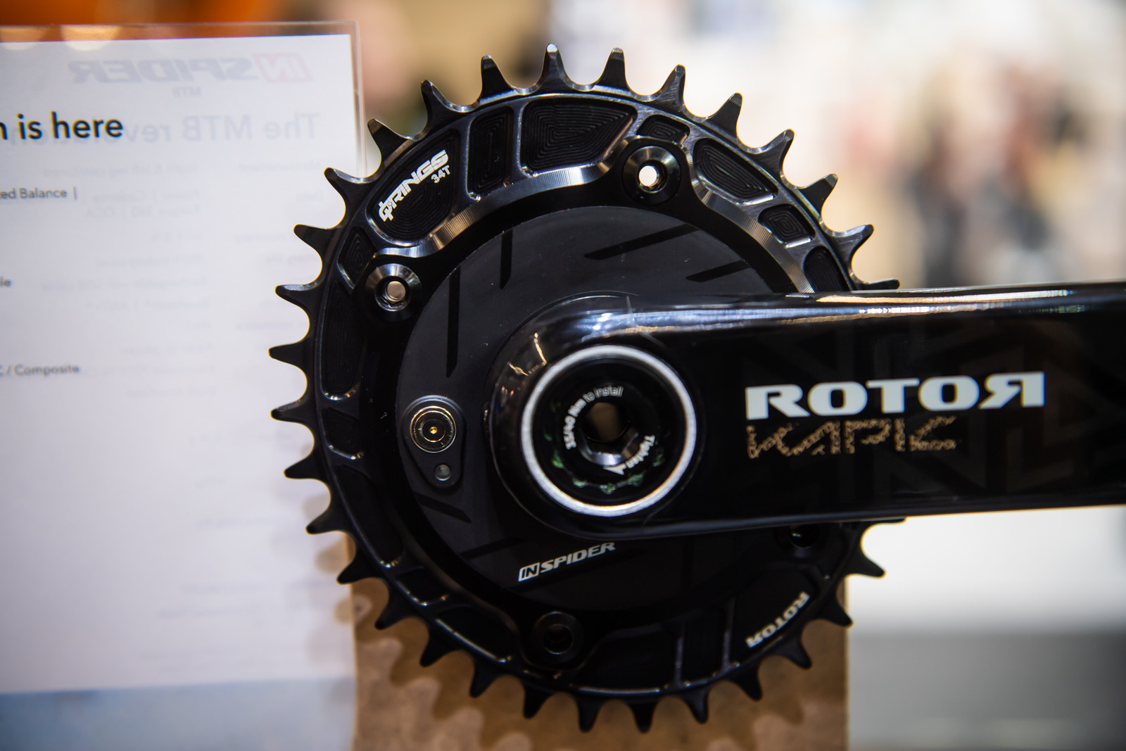 Rotor InSpider Power Meter Eurobike 2023 Day 2 Mountain Biking