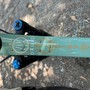 Additional coloration from Garmin mount. Works well with the stock graphics. 
