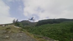 Trackside for Red Bull Hardline First Hits