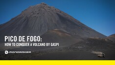 Richard Gasperotti Rides Up and Down a Volcano in Cape Verde