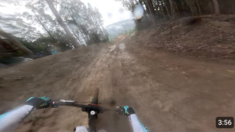 Troy Brosnan’s Rainy Hardline Practice Run