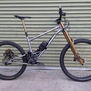 200mm of high pivot, belt drive, gearbox goodness