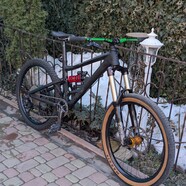 This photos does not contain new front wheel and shifter!