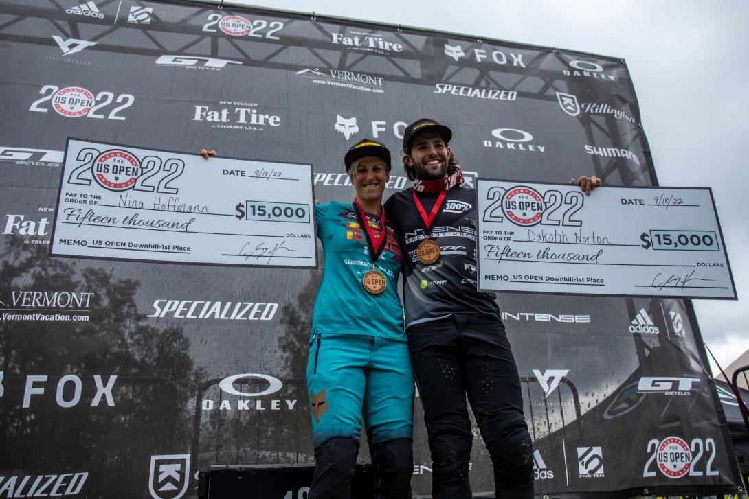original Pro US Open winners Nina Hoffmannn and Dakotah Norton 4 624605
