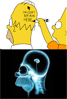 insert brain Simpson