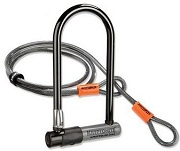 Kryptonite KryptoLok Series 2 U-Lock with 4' Flex Cable
